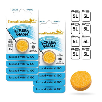 Car Screen Wash Tablet